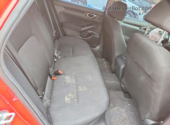 2HGFE2F25SH566722 2025 HONDA CIVIC Red Vista de los asientos traseros