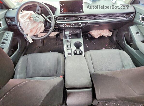 2HGFE2F25SH566722 2025 HONDA CIVIC Red Vista del salpicadero