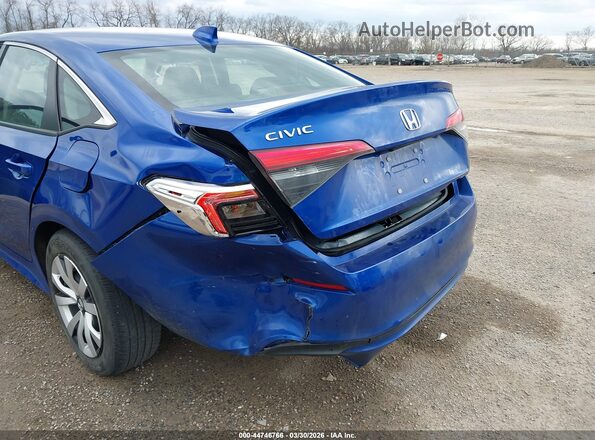 2HGFE2F26RH578209 2024 HONDA CIVIC Blue Вид спереду