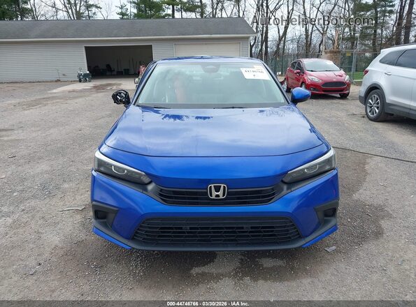 2HGFE2F26RH578209 2024 HONDA CIVIC Blue Вид задньої частини салону