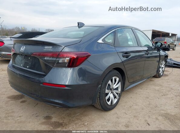 2HGFE2F2XSH539015 2025 HONDA CIVIC Gray Trasero derecho