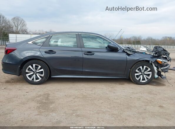 2HGFE2F2XSH539015 2025 HONDA CIVIC Gray Vista interior trasera