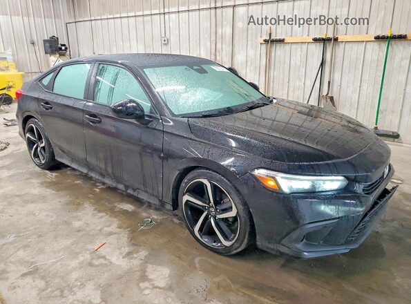 2HGFE2F50NH557781 2022 HONDA CIVIC Black Передня права чверть