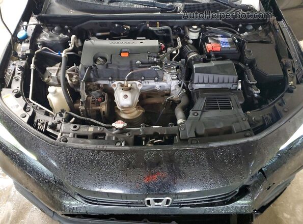 2HGFE2F50NH557781 2022 HONDA CIVIC Black Вид задньої частини салону