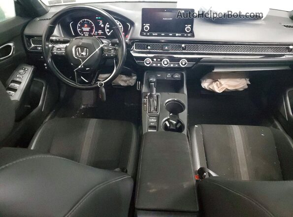 2HGFE2F50NH557781 2022 HONDA CIVIC Black Вид панелі приладів