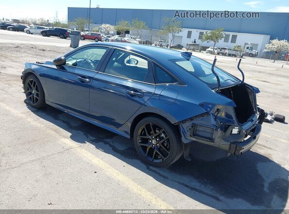 2HGFE2F50SH516790 2025 HONDA CIVIC Light Blue Rear left