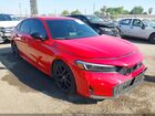 2025 Honda Civic Sport Red vin: 2HGFE2F50SH580411