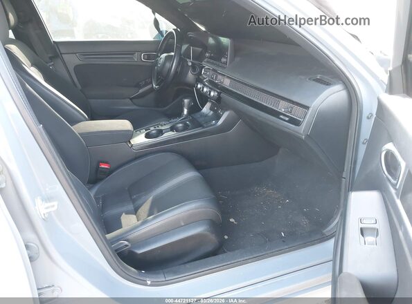 2HGFE2F51PH508706 2023 HONDA CIVIC Gray Вид салону спереду