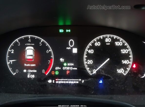 2HGFE2F51PH508706 2023 HONDA CIVIC Gray Вид задніх сидінь