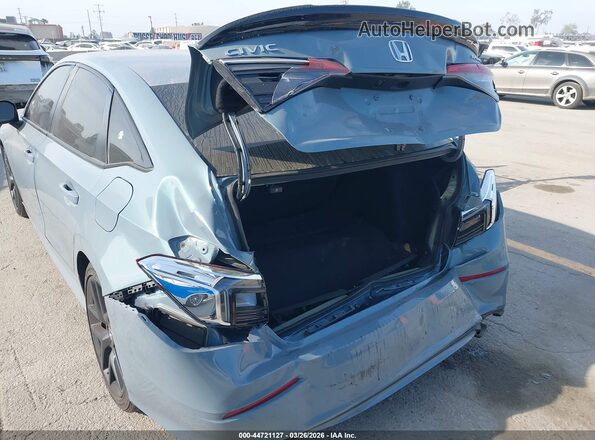 2HGFE2F51PH508706 2023 HONDA CIVIC Gray Вид спереду