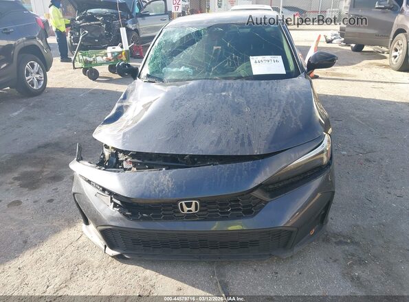 2HGFE2F51SH528303 2025 HONDA CIVIC Black უკანა სალონის ხედი