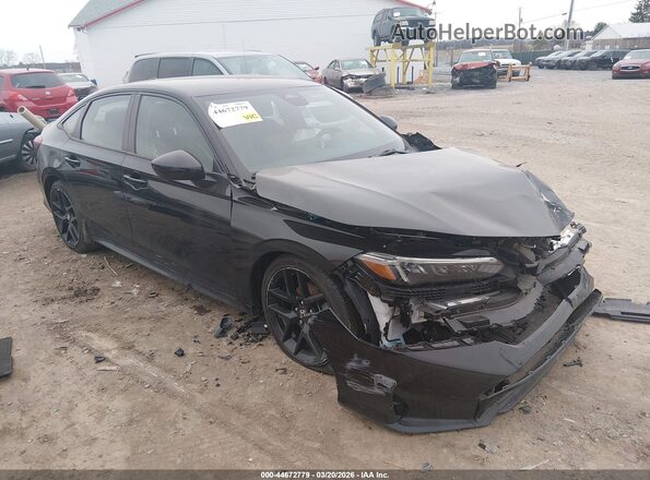 2HGFE2F51SH535879 2025 HONDA CIVIC Черный Передняя правая четверть