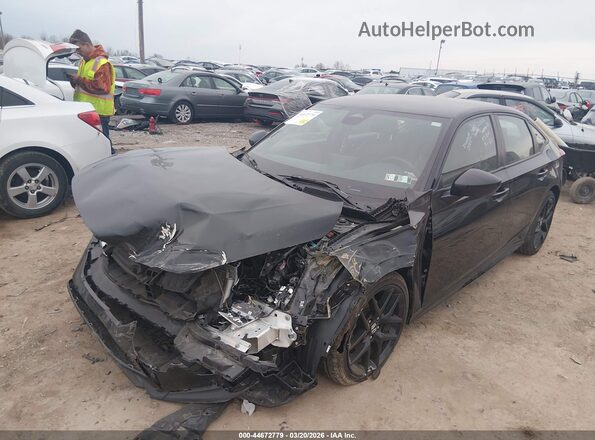 2HGFE2F51SH535879 2025 HONDA CIVIC Черный Вид спереди