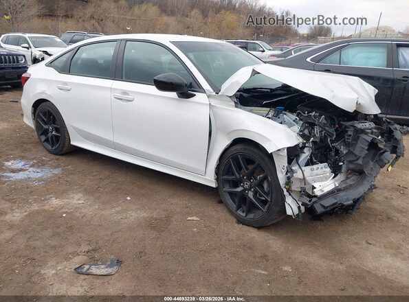 2HGFE2F51SH575346 2025 HONDA CIVIC Белый Передняя правая четверть