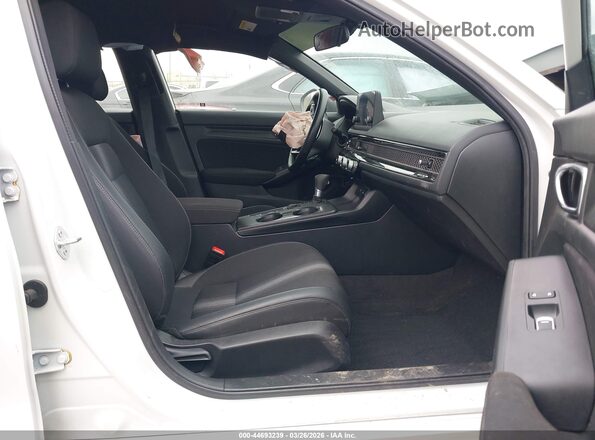 2HGFE2F51SH575346 2025 HONDA CIVIC Белый Вид салона спереди