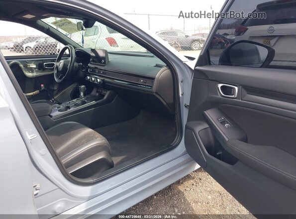 2HGFE2F52NH515113 2022 HONDA CIVIC Синий Вид салона спереди