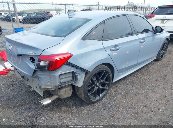 2HGFE2F52NH515113 2022 HONDA CIVIC Синий Задняя правая четверть