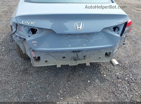 2HGFE2F52NH515113 2022 HONDA CIVIC Синий Вид спереди