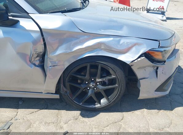 2HGFE2F52NH525639 2022 HONDA CIVIC Серебряный Вид спереди