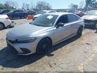 2022 Honda Civic Sport Серебряный vin: 2HGFE2F52NH525639
