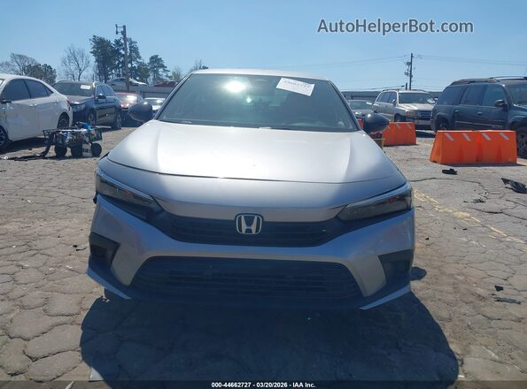 2HGFE2F52NH525639 2022 HONDA CIVIC Серебряный Вид щитка приборов