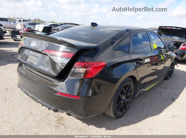 2HGFE2F52NH550153 2022 HONDA CIVIC Black უკანა მარჯვენა