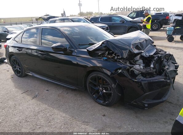 2HGFE2F52NH550153 2022 HONDA CIVIC Black წინა მარჯვენა