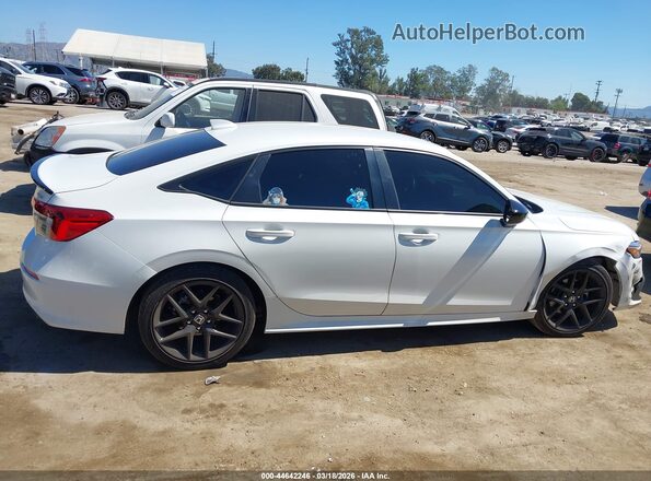 2HGFE2F52PH557350 2023 HONDA CIVIC Белый Вид задней части салона