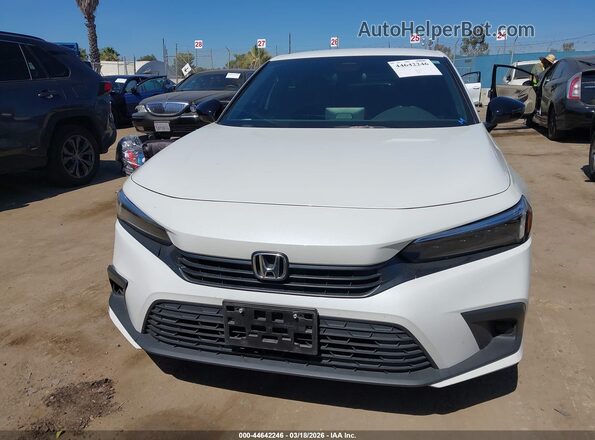 2HGFE2F52PH557350 2023 HONDA CIVIC Белый Вид щитка приборов