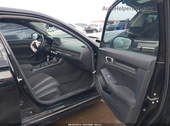 2HGFE2F52SH553212 2025 HONDA CIVIC Black Front interior view