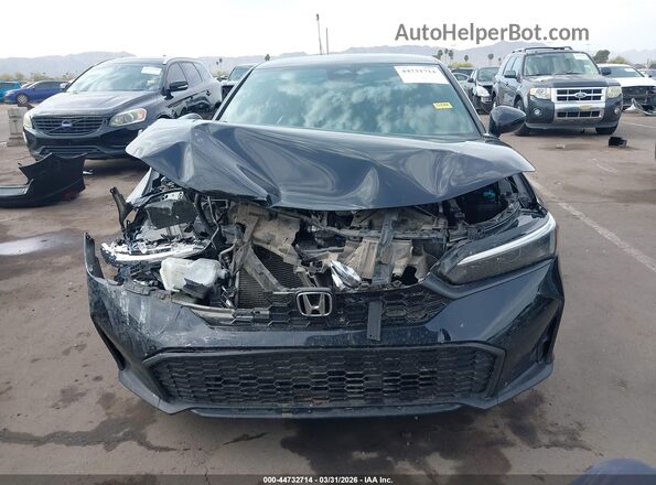 2HGFE2F52SH553212 2025 HONDA CIVIC Black Instrument cluster view