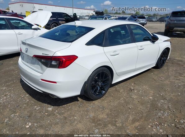 2HGFE2F53NH565759 2022 HONDA CIVIC White Rear right