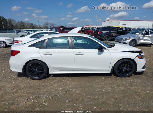 2HGFE2F53NH565759 2022 HONDA CIVIC White Rear interior view
