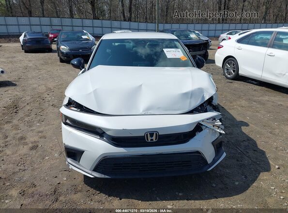 2HGFE2F53NH565759 2022 HONDA CIVIC White Instrument cluster view