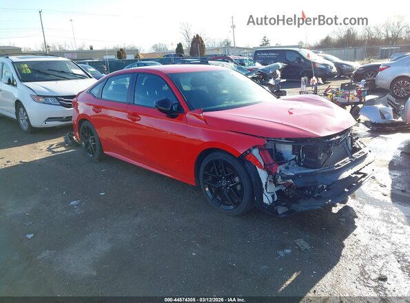 2HGFE2F53PH572004 2023 HONDA CIVIC Red წინა მარჯვენა