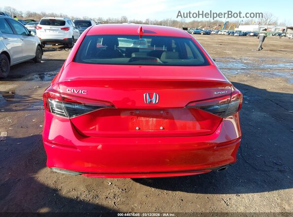2HGFE2F53PH572004 2023 HONDA CIVIC Red 