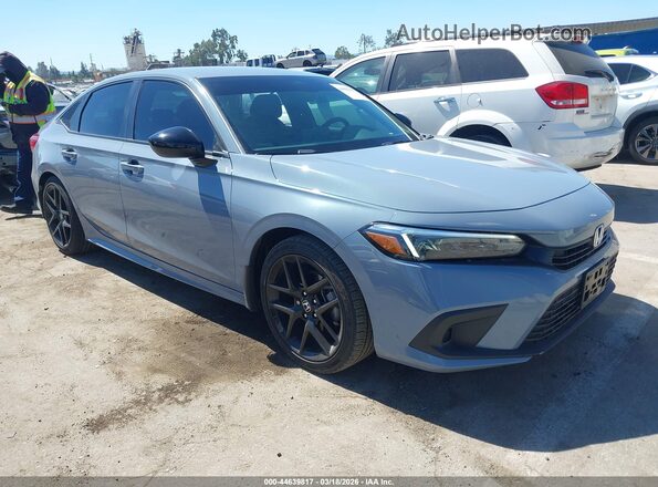2HGFE2F53RH590988 2024 HONDA CIVIC Gray Przód prawy