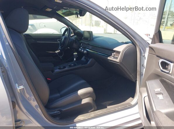 2HGFE2F53RH590988 2024 HONDA CIVIC Gray Widok wnętrza z przodu