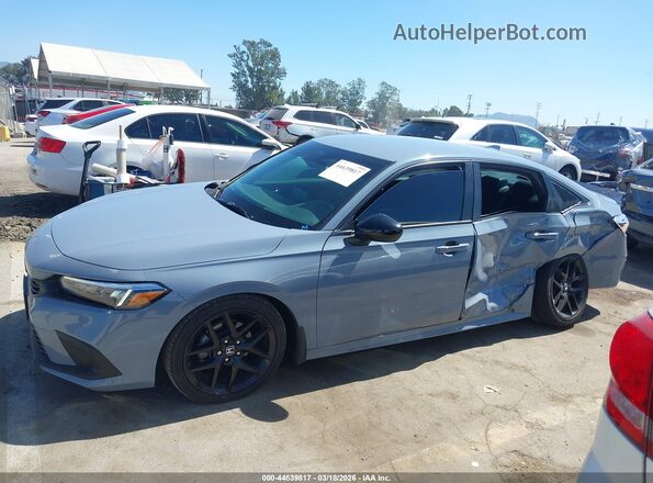 2HGFE2F53RH590988 2024 HONDA CIVIC Gray Widok wnętrza 360 stopni