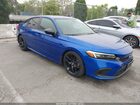 2023 Honda Civic Sport Blue vin: 2HGFE2F54PH507825