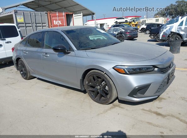 2HGFE2F54RH502918 2024 HONDA CIVIC Серебряный Передняя правая четверть