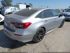 2024 Honda Civic Sport Серебряный vin: 2HGFE2F54RH502918