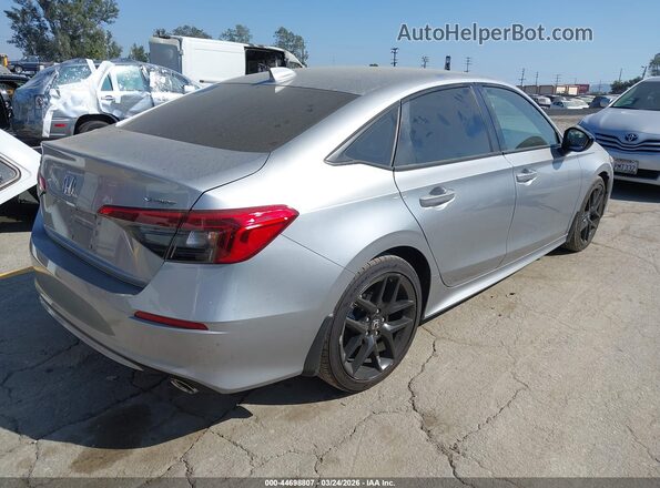 2HGFE2F54RH502918 2024 HONDA CIVIC Серебряный Задняя правая четверть
