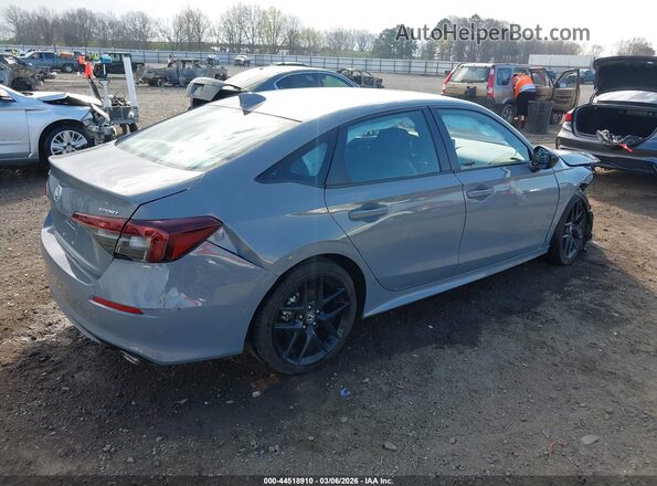 2HGFE2F54SH567483 2025 HONDA CIVIC Серый Задняя правая четверть