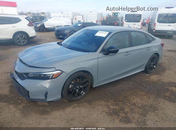 2HGFE2F54SH567483 2025 HONDA CIVIC Серый Передняя левая четверть