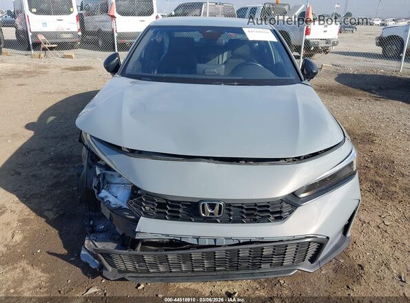 2HGFE2F54SH567483 2025 HONDA CIVIC Серый Вид спереди