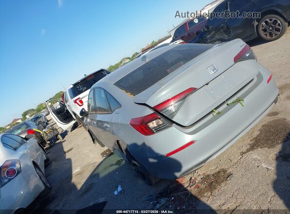 2HGFE2F55NH581946 2022 HONDA CIVIC Gray Trasero izquierdo