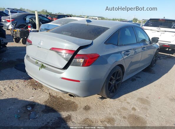 2HGFE2F55NH581946 2022 HONDA CIVIC Gray Trasero derecho