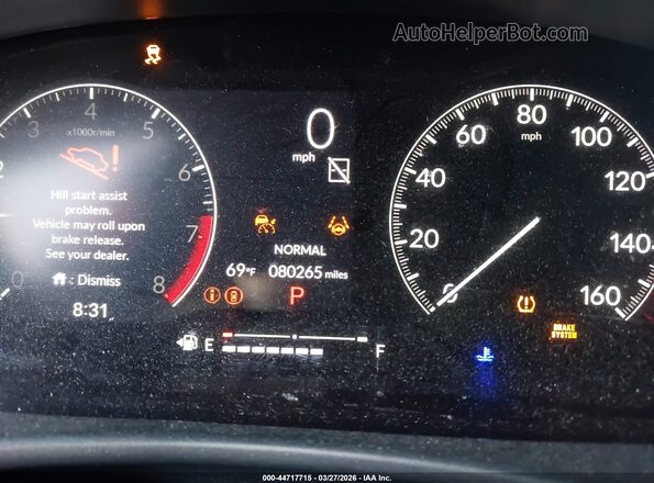 2HGFE2F55NH581946 2022 HONDA CIVIC Gray Vista de los asientos traseros