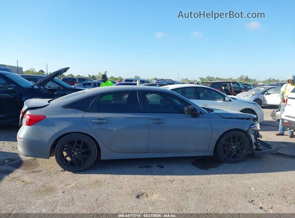 2HGFE2F55NH581946 2022 HONDA CIVIC Gray Vista interior trasera